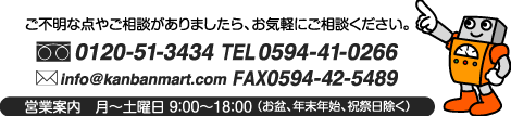 看板マートの連絡先